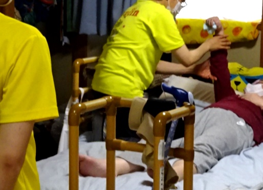 ベッド上での作業療法リハビリの引継ぎ