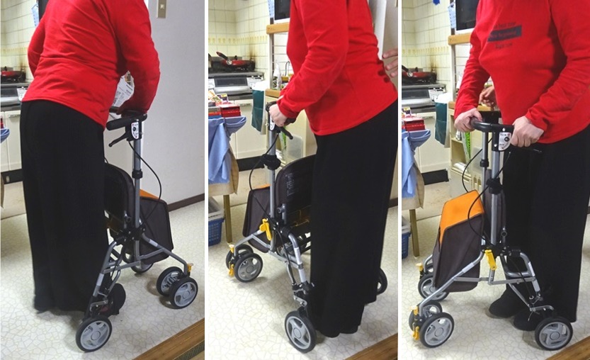 左回りに方向転換