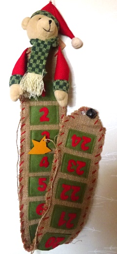 北フランスで購入したアドベントカレンダ