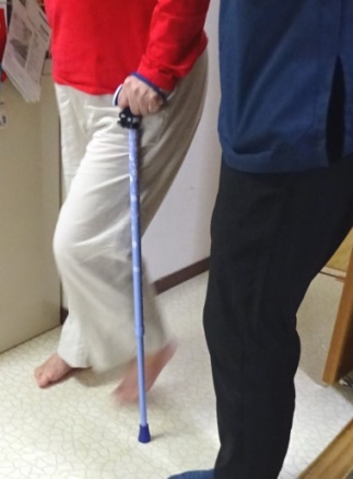 主治医による歩行チェック