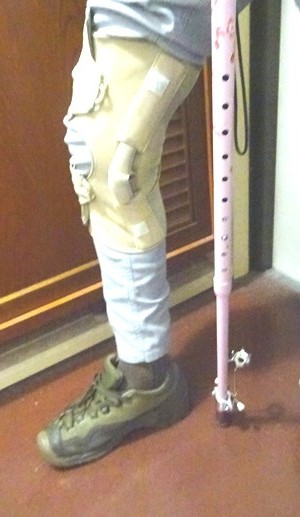 声を掛けられた時の私の歩容